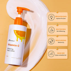 250ML Etiqueta privada Precio de fábrica Vitamina C ÁCIDO HIALURÓNICO Loción Blanqueadora Iluminadora Hidratante Loción corporal - Product Image 1