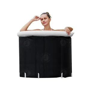 ice bath tub big portable supplier Wholesale High Quality Single Person pvc ice bath tub Recovery Cold Plunge Ice Bucket