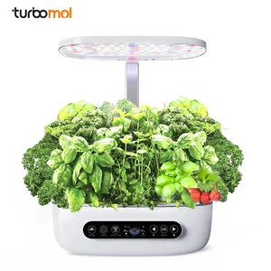New Hydroponic Growing Smart Pot Home Garden Plant Lamp Full Spectrum led grow light with 12 Pods