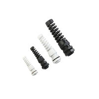 WZUMER – presse-étoupes à décharge de traction en spirale en Nylon avec coude d'angle de 90 degrés