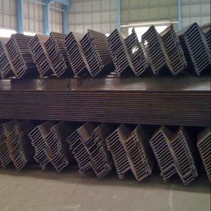 חם התגלגל לארסן U Z סוג פלדת גיליון ערימות SY295 S355 SY390 חם התגלגל בשימוש פלדת גיליון גדיש - Product Image 5