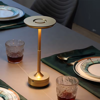 Lampe de table LED sans fil rechargeable contemporaine, commande tactile, protection des yeux, éclairage intérieur, lampe de chevet, lampe de bureau