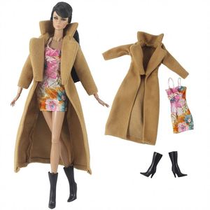 Juego de 3 Piezas de Ropa para Muñecas de 30 cm (12 Pulgadas), Abrigo y Vestido, Nueva Llegada, Alta Calidad - Product Image 1