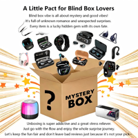 Coffret Cadeau Festival - Boîte Mystère Basique - Articles Électroniques Aléatoires : Téléphone Portable, Montre Connectée, Écouteurs TWS - 5 Articles Électroniques