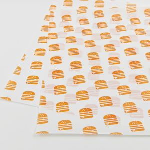 Wholesale Custom Printed Food Safe Grade Baking <b>Paper</b> Brand Logo <b>Wax</b> Coated Greaseproof Deli Meat Wrapping <b>Paper</b> for Sandwiches - Product Image 4