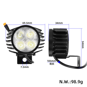 Original <b>LED</b> Headlight For Kukirin G2 Pro KuKirin G2 Max Electric Scooter Headlight Bulb G2 Pro Front Light Replacement Parts - Product Image 2