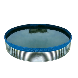 Bassin à poissons en acier galvanisé à chaud, résistant à la corrosion, pour l'aquaculture commerciale à haute densité <span class=keywords><strong>RAS</strong></span> - Product Image 4