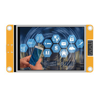 Modul LCD TFT 3.5 Inci ESP32 LVGL WIFI&BT Papan Pengembangan 320*480 Layar Pintar Antarmuka Tipe-C Sentuh 500cd/m2