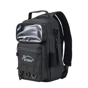 Mochila de Pesca Multifuncional Personalizada, Impermeable, de Poliéster, con Correa para el Hombro, para Guardar Señuelos y Cebos - Product Image 4