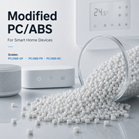Gránulos de PC/ABS-GF10 GF20, Alto Módulo y Resistencia al Impacto, Buena Estabilidad Dimensional, Equipo de Seguridad contra Incendios, Fabricante OEM de China