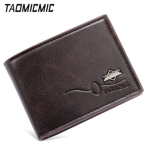 TAOMICMIC Vente en gros de portefeuilles pour hommes ultra-fins et décontractés avec de grands compartiments pour billets, fermetures éclair intérieures, multi-fentes transfrontalières - Product Image 4