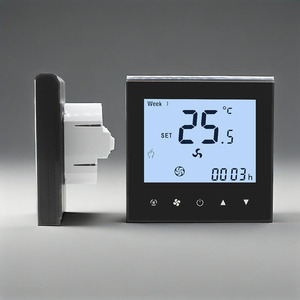 <span class=keywords><strong>2</strong></span>/4 Pipe Fan Coil Unit System Room <span class=keywords><strong>Chauffage</strong></span>/refroidissement Thermostat programmable numérique avec Wifi - Product Image 5