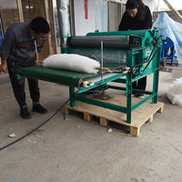Petite machine à ouvrir les fibres de polyester, machine à carder le coton recyclé, machine à ouvrir les textiles en coton