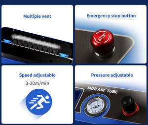 Machine à colonnes d'air automatique TUBE4, réglable 3-20m/min, haute vitesse, largeur 1,2m, pour gonflage commercial de sacs à colonnes d'air - Product Image 3