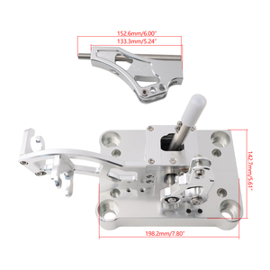 Para Honda RSX K20 K24 K Swap: Conjunto de Palanca de Cambios Corta con Placa Base Mini de Aluminio Billet, Especificaciones de Competición, Suministro a Granel HB049-SL - Product Image 6