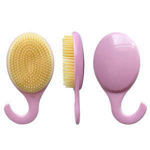 <span class=keywords><strong>Brosse</strong></span> à cheveux de voyage à poils flexibles, rose, mini <span class=keywords><strong>brosse</strong></span> démêlante en forme d'œuf <span class=keywords><strong>pour</strong></span> femmes et enfants - Product Image 2