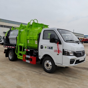 Camion poubelle de haute qualité anti-fuite pour le transport de déchets de <span class=keywords><strong>cuisine</strong></span>, véhicule diesel 4x2 d'occasion à vendre - Product Image 1