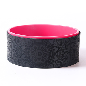 Rueda de Yoga de PU para Espalda, Rodillo de Yoga para Masaje Muscular, Estiramiento de Espalda y Alivio del Dolor - Product Image 5