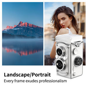 Appareil <span class=keywords><strong>photo</strong></span> numérique rétro miniature 2026, style vintage, mise au point automatique, vlog, compact, portable pour adolescents, enfants, adultes, compatible avec carte SD - Product Image 5