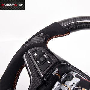 Volant en fibre de carbone brillant avec ligne de positionnement pour <span class=keywords><strong>Chevrolet</strong></span>, <span class=keywords><strong>prix</strong></span> usine, vente chaude 2022 - Product Image 5