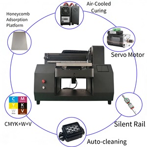 Impresora UV DTF A3 de Inyección de Tinta TPU para Uso Doméstico y Comercial, Fácil de Usar, Imprime hasta Dimensiones de 300mm*450mm B - Product Image 4