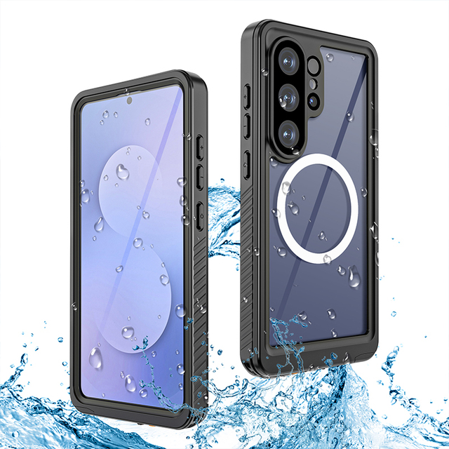 For Samsung Galaxy S26 Ultra / S26+ / S25 FE Waterproof IP68 Underwater Diving Swimming Shockproof Full Body sealed Shell Case