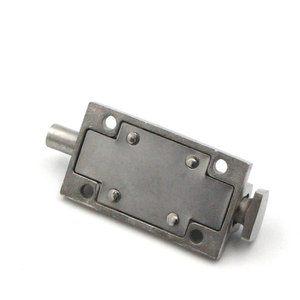 Automatic <b>Spring</b> Solid <b>Bolt</b> 304 Stainless Steel Industrial Cabinet Door DK404DK406 4-Inch Push Button Surface Mounted - Product Image 3