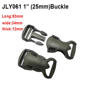 Boucle en plastique POM verrouillable avec conception antidérapante <span class=keywords><strong>Fermeture</strong></span> sécurisée pour les sacs de randonnée et les bagages de voyage en saison de pluie - Product Image 1