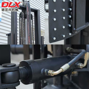 DLX Factory Customization Forklift Full Electric Drum Lift Stacker Handling Equipment Electric Paper Roll <strong>Clamp</strong> Stacker 3 Ton - Product Image 2