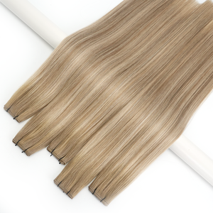 Extensioni per capelli U.S. Stock Keratin Bond Genius Weft, esenti da dazi, 7 stelle, 100% capelli Remy di prima qualità, 50g/confezione - Product Image 5