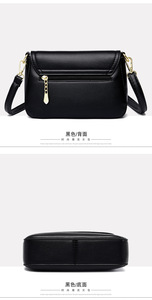 New Fashion Women Handbags PU Leather <b>Tote</b> Bags Ladies Shoulder Messenger Bag Female Crossbody Bags Vintage Satchel - Product Image 5