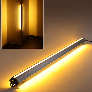 Luz de arandela de pared Exterior <span class=keywords><strong>para</strong></span> edificio comercial, iluminación decorativa LED programable <span class=keywords><strong>para</strong></span> fachada exterior, cuerpo de lámpara de aluminio IP65 - Product Image 5