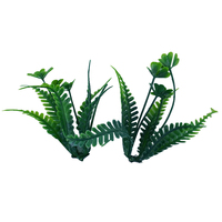 Feuilles vertes artificielles, plante de brousse, panneaux de feuillage muraux verts tropicaux luxuriants