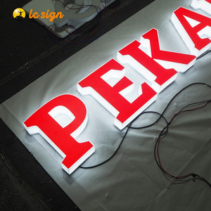 Contoh Surat Ke Supplier Channel Huruf 3d Printer Aluminium Signage