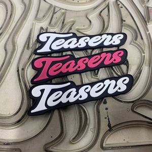 Logo 3D personnalisé en PVC souple, broderie thermocollante, silicone gaufré en relief pour patch floral en velcro, chapeau, caoutchouc PVC Koweït - Product Image 2