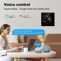 Termostato Inteligente WiFi de Alto Rendimiento RKHK, Programable, para Calefacción por Suelo Radiante Eléctrico, Caldera de Gas, Residencial, Oficina, Hogar