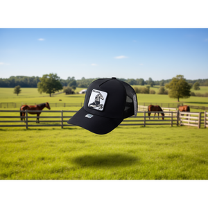 Cappello Trucker Thallion in Rete a 6 Pannelli Unisex Traspirante Stile Street con Ricamo sul Pannello Frontale per Adulti Casual Primavera Estate - Product Image 2