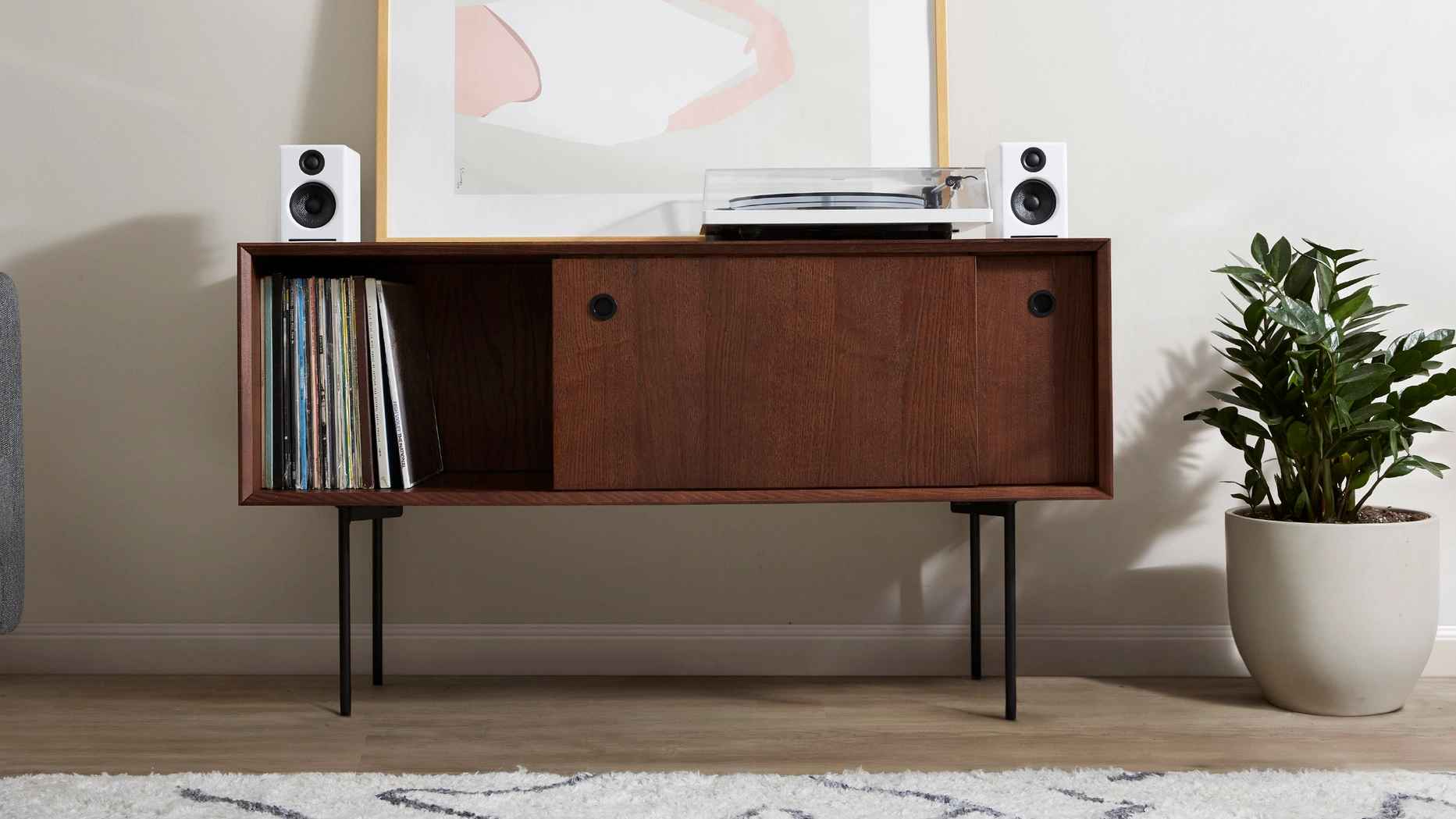 Living Room Furniture Modern Wood TV Console Stand Cabinet  Lockers Tv stands