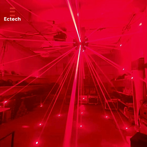 Nueva Iluminación Profesional para Escenarios, Láser Mágico Multicolor RGB/W de 41 Ojos con Rotación de <span class=keywords><strong>360</strong></span>°, Control DMX512/De Sonido para DJ y Bodas - Product Image 5