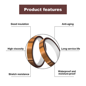 Nastro Termico <span class=keywords><strong>MR</strong></span>.R in Silicone Adesivo Poliimmide per Pressa a Sublimazione Termica Senza Residui - Product Image 5