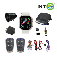 NTO montre intelligente système d'alarme de voiture clé de voiture à distance portable entrée sans clé démarrage du moteur à distance verrouillage central montre intelligente alarmes de voiture