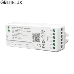Controlador LED Industrial de Alta Eficiencia con WiFi, Bluetooth, SPI y App Tuya para Tiras LED RGBCCT WS2805 Pixel - Product Image 2