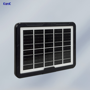 Chargeur solaire portable pliable 6W avec batterie intégrée 7200mAh et ports USB Type-C 3*DC pour l'éclairage domestique et les téléphones - Product Image 4