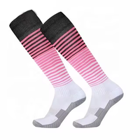 Fabricant JS Vente en gros Chaussettes longues Hockey Rugby Chaussettes Enfants et Adultes Football Baseball Football Basketball Hommes Chaussettes de sport