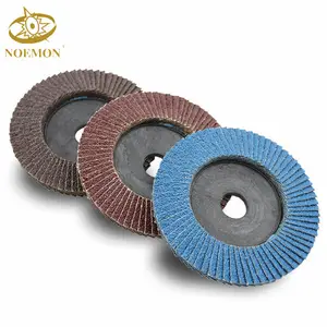 Flower shape abrasive flap disc grinding wheel for steel