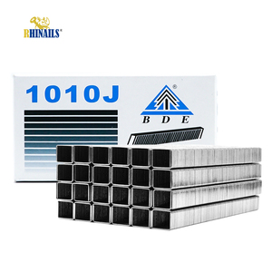 ลวดเย็บกระดาษแบบลม รุ่น 20GA 10J ยี่ห้อ Grapas 1006J-1022J ชุบกัลวาไนซ์ สำหรับงานหุ้มเบาะโซฟา เฟอร์นิเจอร์  หัวเพชร  ขนาด 11.2 มม. ผลิตตามแบบ OEM - Product Image 1
