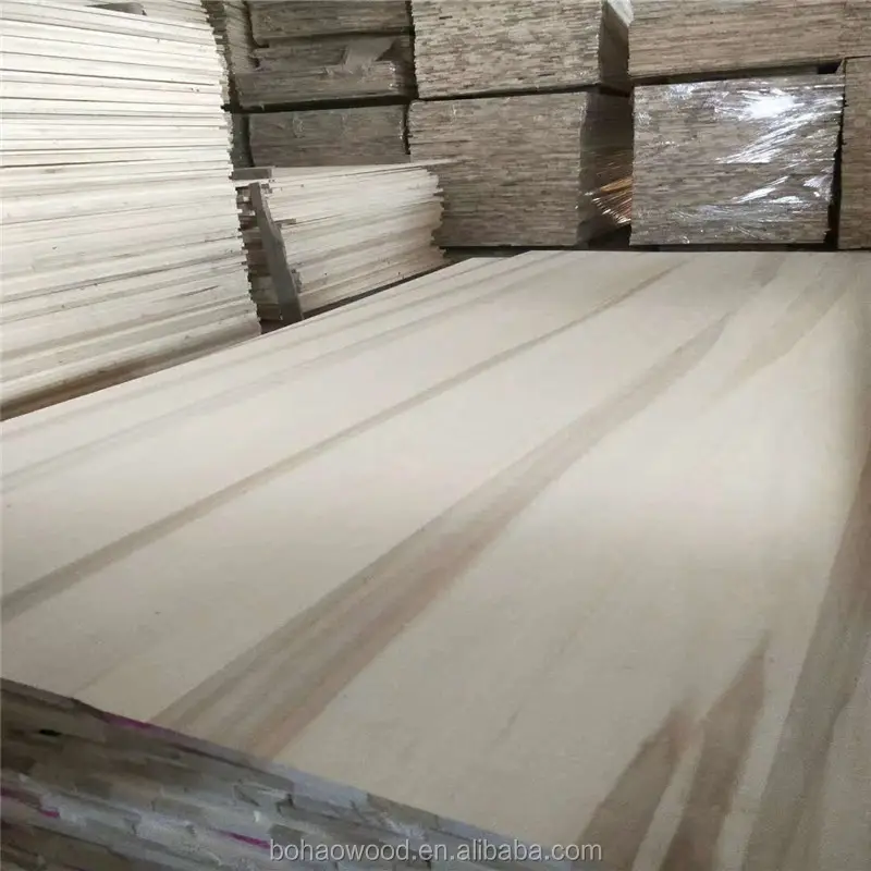 Planches de bois massif de peuplier de meilleure qualité diverses bandes de peuplier régulières
