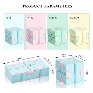 Jouet anti-stress rotatif à 360 degrés en forme de dés, idéal pour la thérapie sensorielle des doigts, outils de salle de classe, commande en gros - Product Image 6