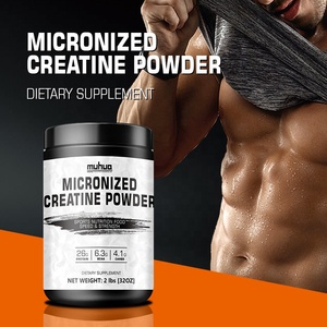 Creatina monoidrato integratori proteine del siero di latte gainer di massa aumentare la costruzione muscolare energetica pre allenamento palestra creatina in polvere - Product Image 4