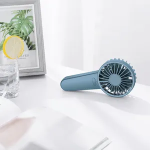 Home Appliances Usb Charging Hand Fans Air Cooling Rechargeable Portable Mini Fan Table Plastic Color Box Customized Adjustable